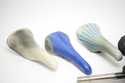Lot 729 - A Brooks Professional saddle; and five others.