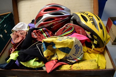 Lot 732 - Cycle jerseys and other cycling clothing.