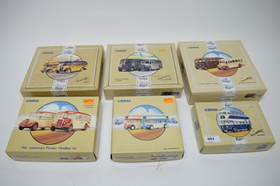 Lot 901 - Corgi Classics diecast buses.