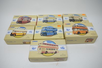 Lot 902 - Corgi Classics diecast buses.