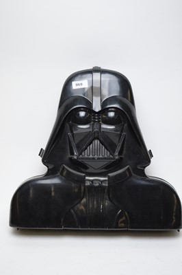 Lot 969 - Kenner Darth Vader action figure collectors case and figures