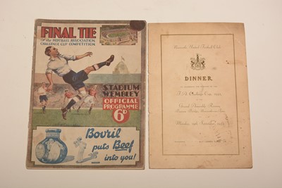 Lot 1233 - Football memorabilia.
