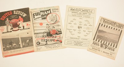 Lot 1070 - Newcastle United home and away games.