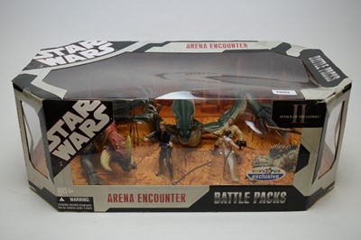 Lot 1009 - Star Wars Hasbro Battle Packs Arena Encounter