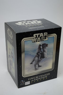 Lot 1014 - Star Wars Gentle Giant Ltd Luke Skywalker on Tauntaun