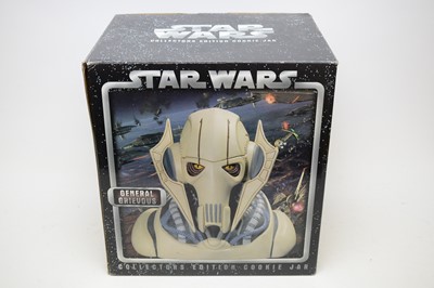 Lot 1018 - Star Wars Cards Inc Characters Cookie Jar