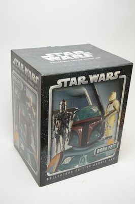 Lot 1019 - Star Wars Cards Inc Characters Cookie Jar
