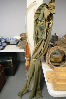 Lot 289 - Three modern bows and five boxes of practice arrows.
