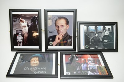 Lot 1039 - Star Wars signed photographs
