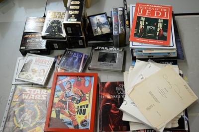 Lot 1042 - Star Wars Weekly and collectables