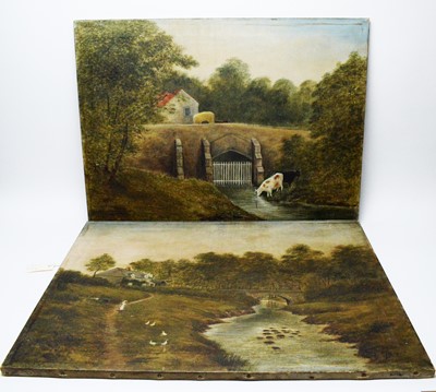 Lot 336 - J* McLaren - oil on canvas
