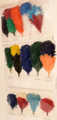 Lot 1253 - A collection of 25 Regimental hackles.