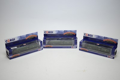 Lot 790 - 1:120 scale Corgi Rail Legends diecast model railway locomotives.