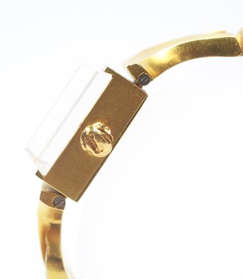 Lot 124 - Lapponia 18ct yellow gold cocktail watch