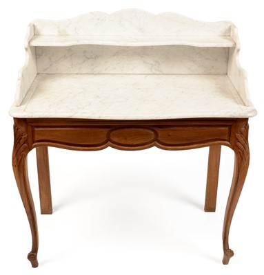 Lot 905 - Late 19th Century French washstand