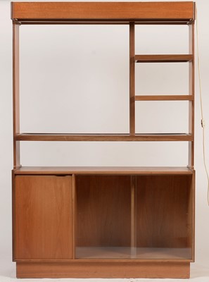Lot 830 - Turnidge of London Ltd: a mid 20th Century teak room divider/bar.