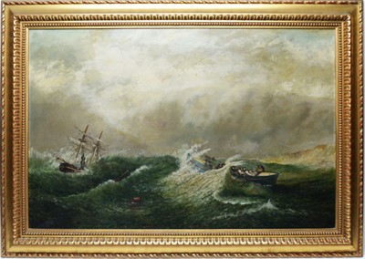 Lot 337 - J* Wilson - oil on canvas