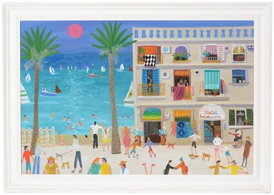 Lot 1014 - Alan Furneaux - oil.