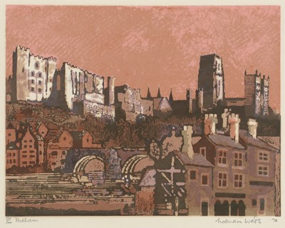 Lot 214 - Norman Wade - linocuts.