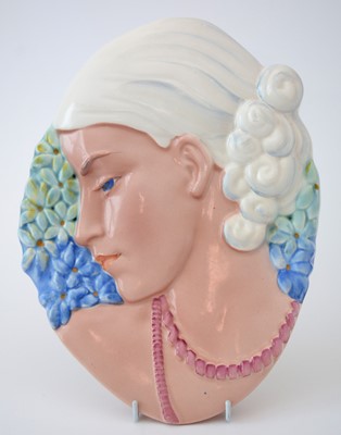 Lot 702 - Beswick Art Deco Wall plaque