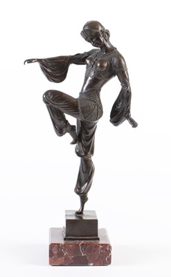 Lot 777 - Reproduction Art Deco Bronze