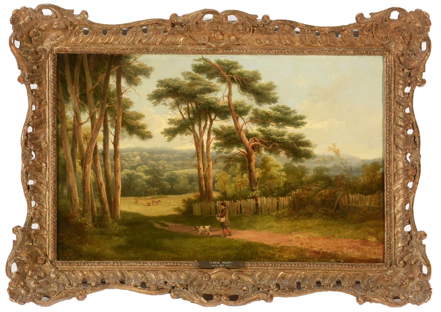 Lot 390 - George Hughes - oil.