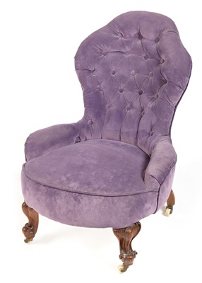 Lot 909 - Victorian nursing chair