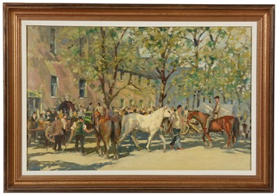 Lot 408 - William Norman Gaunt - oil.