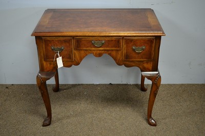 Lot 79 - 20th C George II-style lowboy.