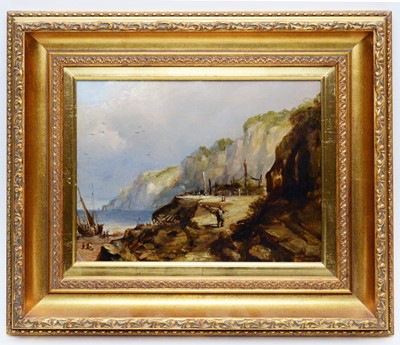 Lot 344 - British School, 19th Century - oil on board