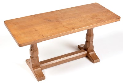 Lot 880 - Robert 'Mouseman' Thompson - coffee table