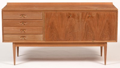 Lot 836 - Robert Heritage for Archie Shine: a teak Hamilton pattern sideboard.