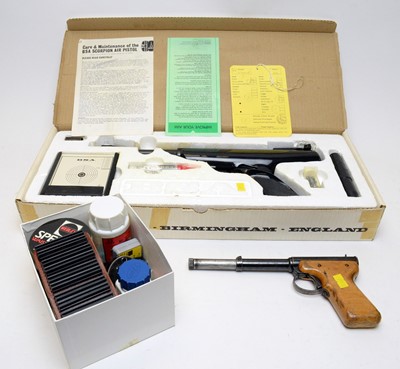 Lot 1005 - BSA Scorpion and Diana Mod 2 air pistols