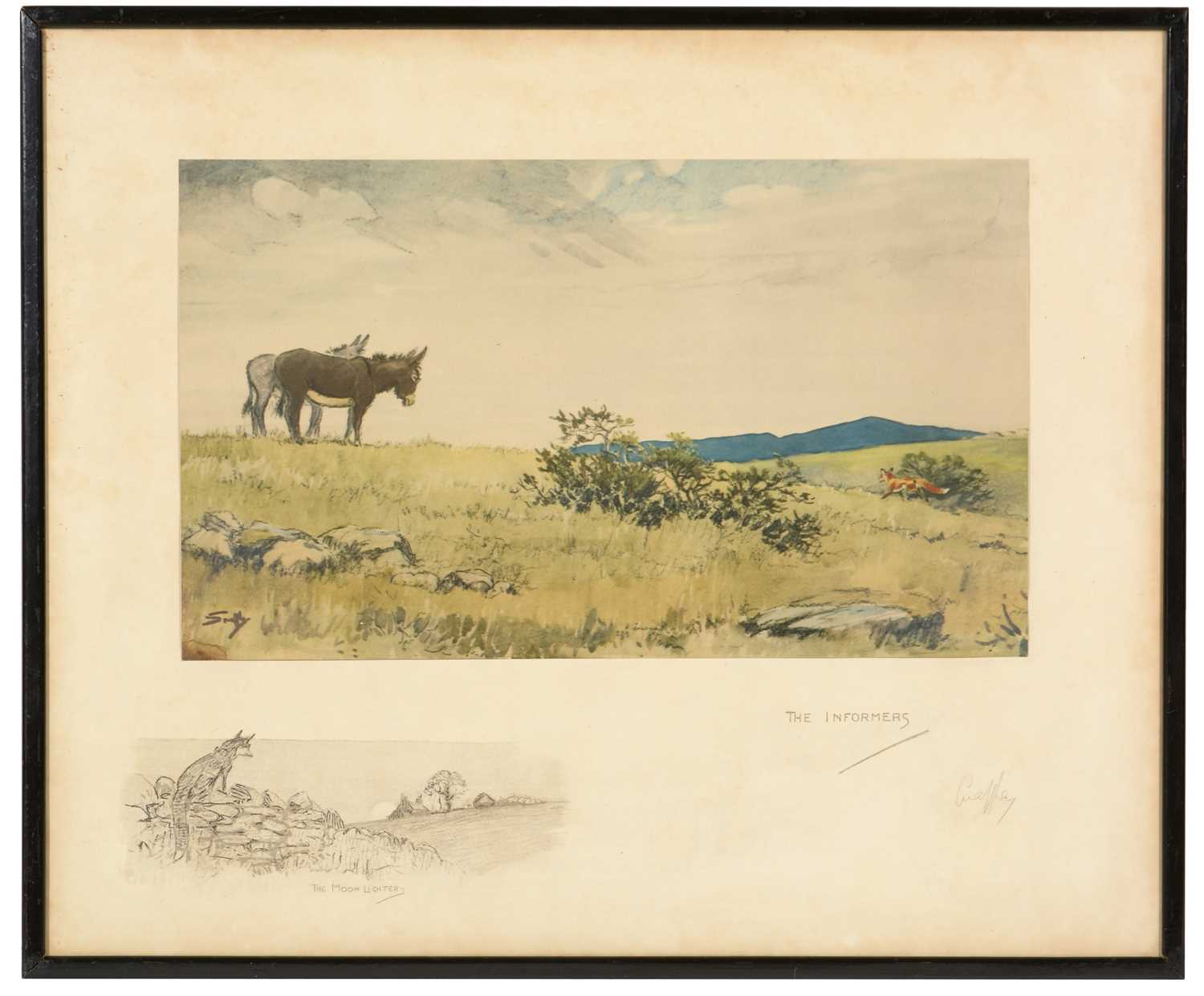 Lot 288 - "Snaffles" Charles Johnson Payne - print.