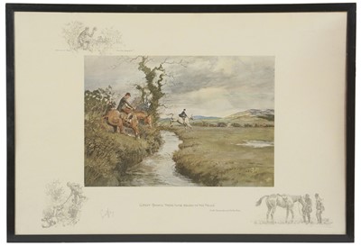 Lot 287 - "Snaffles" Charles Johnson Payne - colour print
