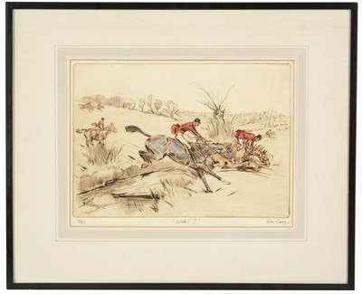 Lot 218 - Thomas "Tom" Carr - colour etching.