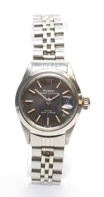 Lot 178 - Tudor Princess Oysterdate manual wind wristwatch
