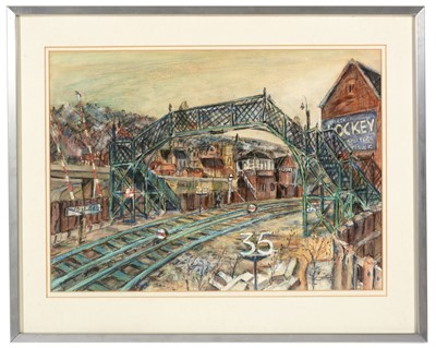 Lot 949 - Richard Hobson - watercolour.