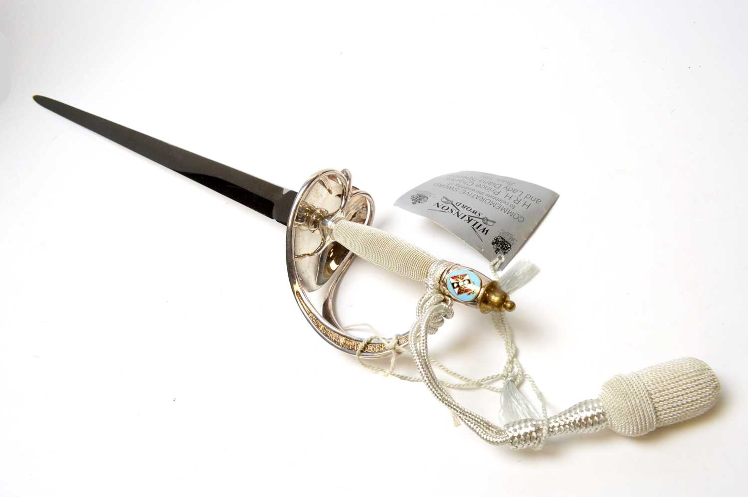 Lot 1058 - A Wilkinson Sword royal commemorative sword.