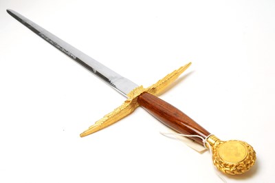 Lot 1059 - A limited edition Wilkinson Sword Battle of Britain commemorative RAF sword.