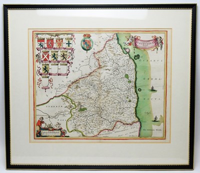 Lot 255 - John Blaeu - coloured engraving