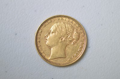 Lot 217 - Queen Victoria gold sovereign