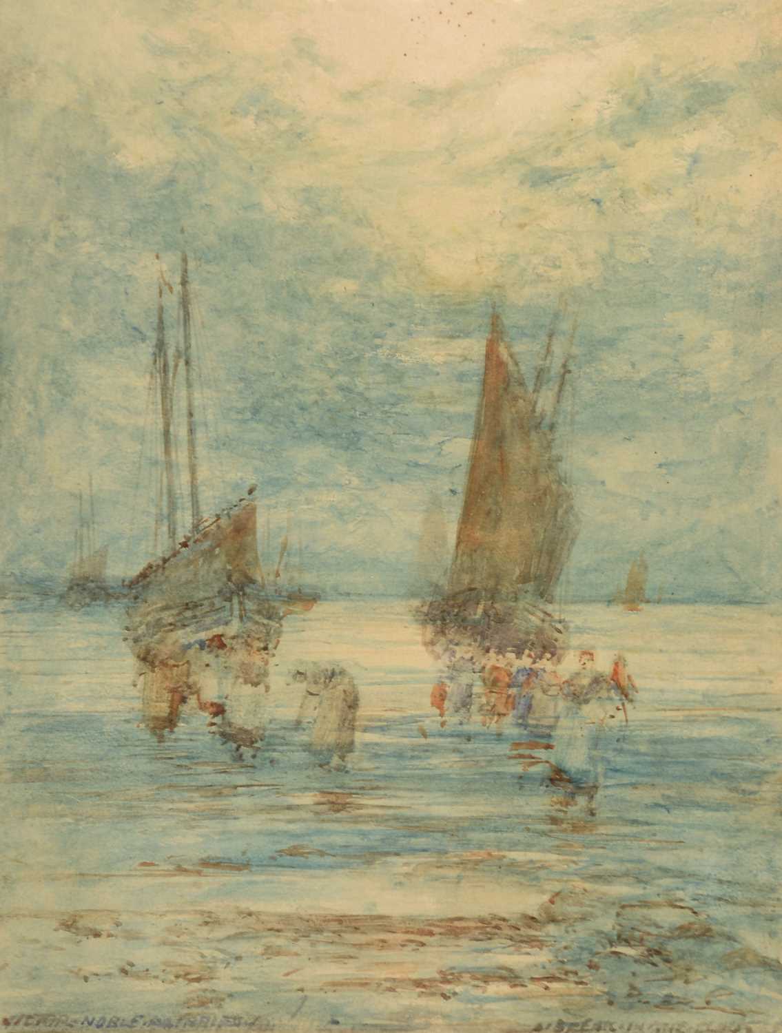Lot 255 - Victor Noble Rainbird - watercolour.