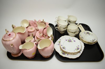Lot 378 - Royal Winton tea service; and a part bone china tea service.