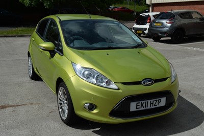 Lot 633 - A green Ford Fiesta.