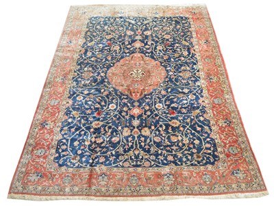 Lot 651 - Antique Qum carpet