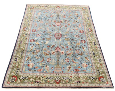 Lot 652 - Antique Qum carpet