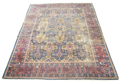 Lot 662 - Antique Ziegler Mahal carpet