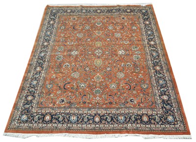 Lot 670 - Fine Tabriz carpet