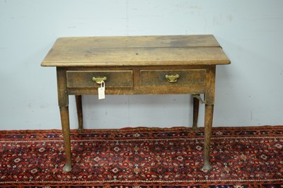 Lot 48 - A 19th Century oak side table
